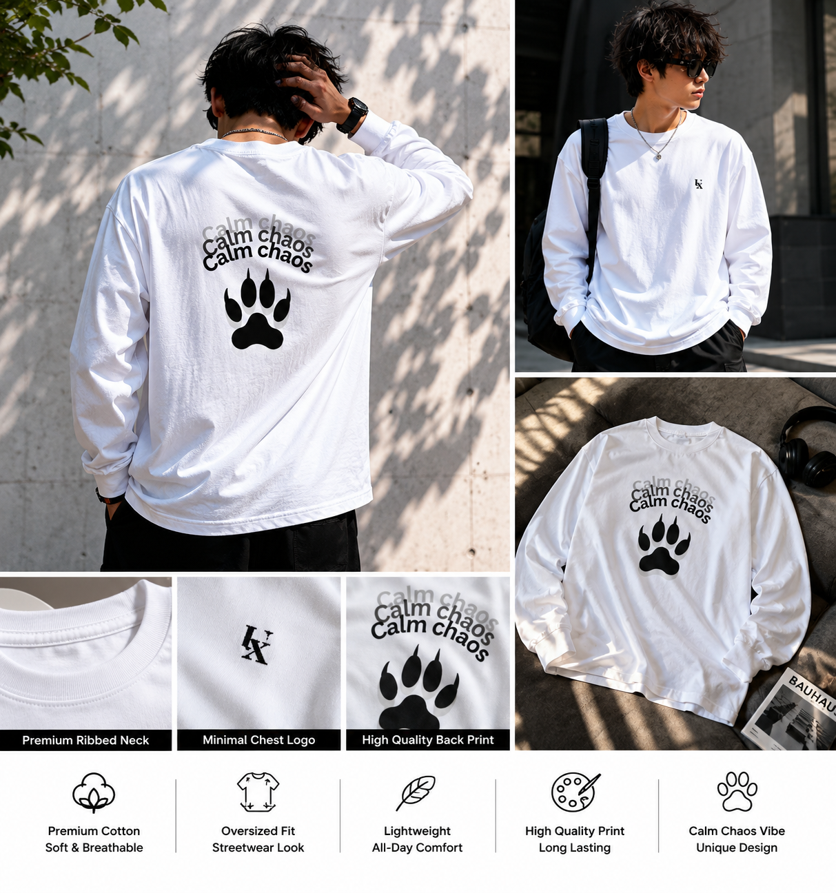Men's Full Sleeve T-Shirt