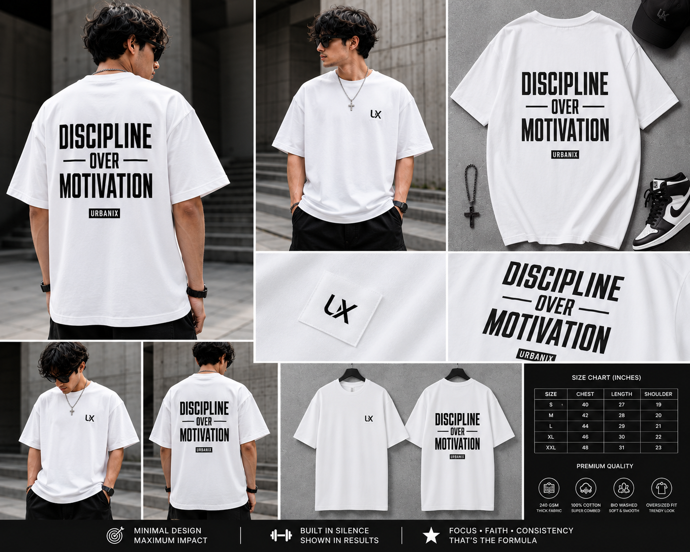 Unisex Terry Oversized Tee